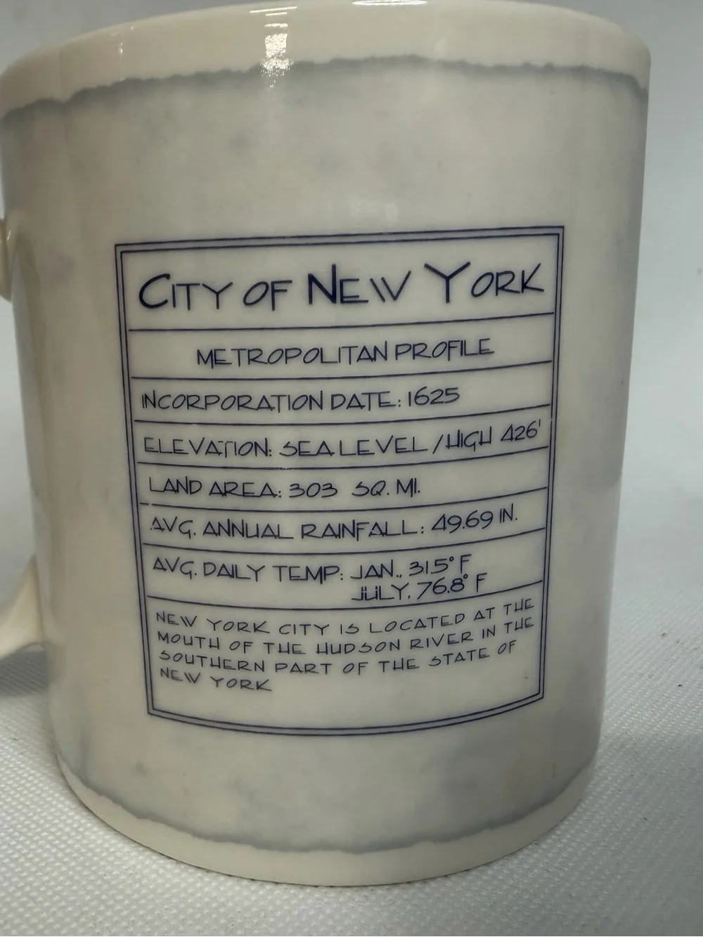Starbucks Coffee Tea 18oz Mug Cup New York The Big Apple 18oz 2012 Architecture